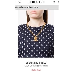 🎉SALE🎉 HOST PICK Chanel Turnlock Necklace